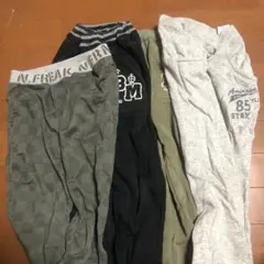 キッズ 半ズボン 長ズボン　裏起毛☆4枚セット　サイズ110センチ〜130センチ