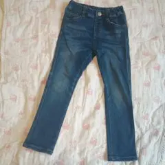 branshes デニムパンツ 110cm　スキニー　ストレッチ素材のサムネイル