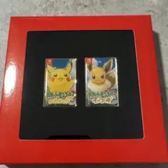 限定】ポケモン 映画 ピカチュウ ミュウツー ピンバッジセット 1998