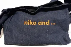 ニコアンド niko and... デニム トートバッグ A4収納可