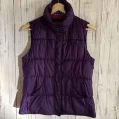 Tommy Hilfiger レディースパープル ダウンベスト