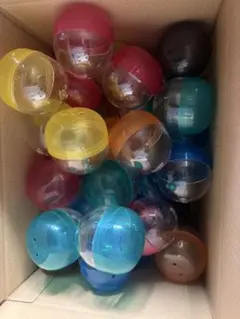 カプセルトイガチャガチャ空カプセル　65mm 約120個、60個の場合1580円