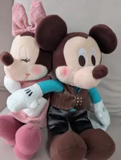 ミッキー & ミニー ぬいぐるみ