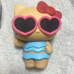 ハローキティ 水着 フィギュア　プライズ景品　日焼けキティ