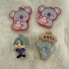 BTS RM ナムさん ナムジュン BT21 KOYA ストラップ キーホルダー