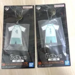一番くじ　ハイキュー　F賞　スクールアイコンボタン付きアクリルチャーム　青葉城西