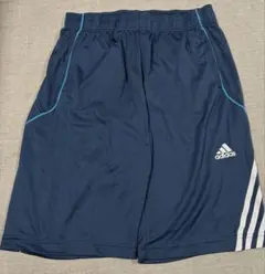adidas アディダス　ハーフパンツ　短パン　サッカー　サイズM ネイビー