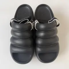 UGG アグ　aww yeah アーイヤー　厚底　サンダル　24cm ブラック