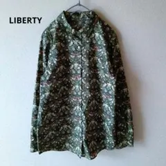リバティ　ブラウス　ウィリアムモリス　いちご泥棒　コットン　ゆったりのサムネイル