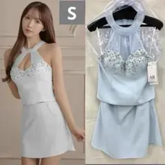 サックス25355AngelRローブドフルールブリエRANSキャバドレス