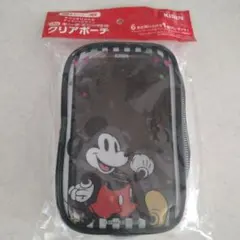 キリンオリジナル ディズニーデザイン キーチェーン付きクリアポーチ