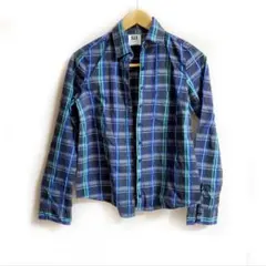 【SLY】さらっとした肌触り!長袖薄手シャツ☆チェック柄