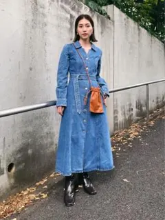 MOUSSY マウジー デニムワンピース