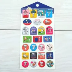 スヌーピー ぷくぷくシール ピーナッツ