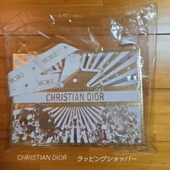 CHRISTIAN DIOR ショップ袋 ゴールド
