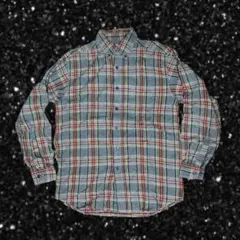 【L.L.Bean】 レア ネルシャツ チェック クリスマス柄 ヴィンテージ