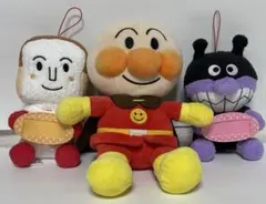 アンパンマン ぬいぐるみ 3体セット　人形 ぬいぐるみ