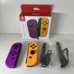 Joy-Con(L) ネオンパープル/(R) ネオンオレンジ
