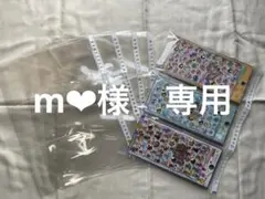 m❤︎様　A4 リフィル　3ポケット　10枚 ボンドロシール収納　ハンドメイド