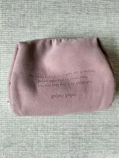 gelato pique ピンクポーチ