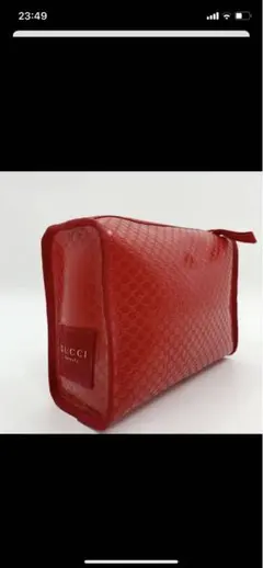GUCCI 化粧ポーチ　GG柄