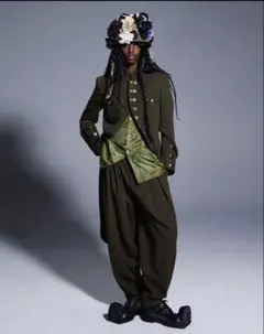 コムデギャルソンオムプリュス　2025AW Look1 セットアップのサムネイル