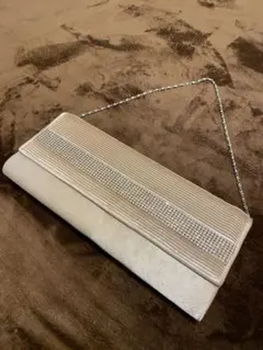 ベージュ クラッチバッグ 結婚式2次会　パーティー等