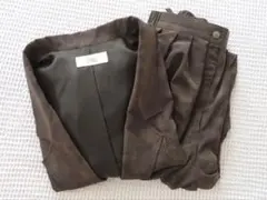 【Vintage】Pants Set up セットアップ Green／Free