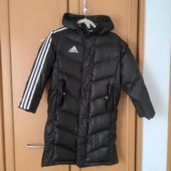 ★値下げ★adidas ブラック ダウンコート 140サイズ