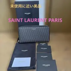 未使用SAINT LAURENTレザー二つ折り財布 ZODIAC 黒 箱袋付き - メルカリ
