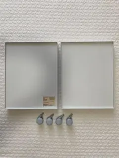無印良品 ポリプロピレンファイルボックス　キャスターもつけられるフタ キャスター