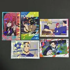 ブルーロック　一番くじ　潔 世一　千切 豹馬　我牙丸 吟　雪宮 剣優　雷市 陣吾