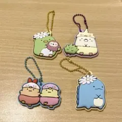 平成レトロ すみっコぐらし ラバーマスコットキーホルダー まとめ売り