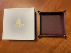 Asuka Ⅱデビュークルーズ記念品 WAKO レザーアクセサリートレイのサムネイル