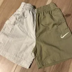 Nike 子供用ハーフパンツ　グレー/オリーブ