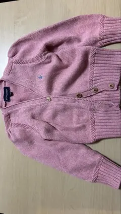 Ralph Lauren ピンク カーディガン 3/3T