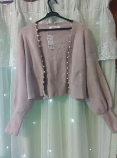 パールボタン ピンク