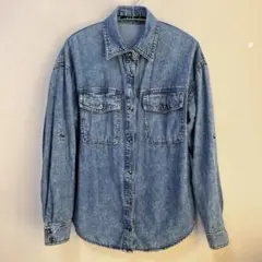 INGNI デニムシャツ　M