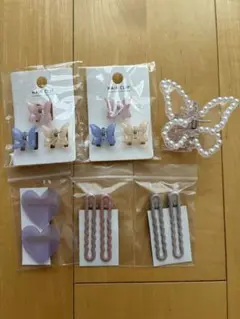 100均　ヘアアクセサリー/ヘアクリップ