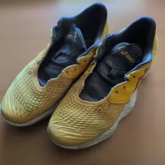 asics バスケットボールシューズ イエロー