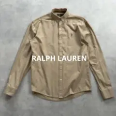 Ralph Lauren スリムフィット ボタンダウンシャツ ベージュ XL