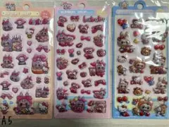 ボンボンドロップシール Labubu ラブブ 立体 らぶぶ ぷっくりシール