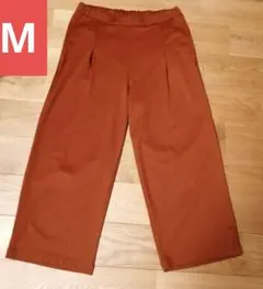 オレンジ カジュアルパンツ