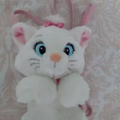 ディズニー　マリーちゃん　ぬいぐるみポシェット