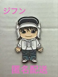 TREASURE キャラクターピンバッジ　ジフン