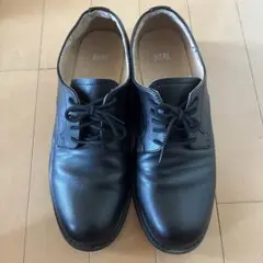 新品未使用】HARE スクエアトゥ レースアップシューズ ブラック M 
