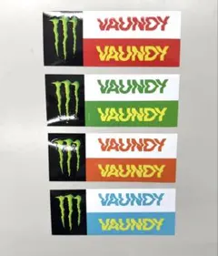 Vaundy バウンディ×セブンイレブン×モンスター オリジナルステッカー全4種