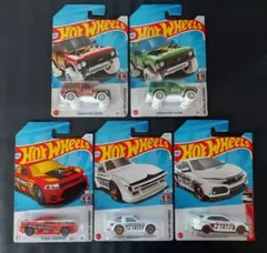 ★新品未開封『ホットウィール ベーシックカー 緊急車両 5台セット』