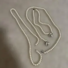パール ネックレス 複数セット