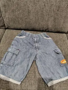 ミキハウス デニムハーフパンツ 120